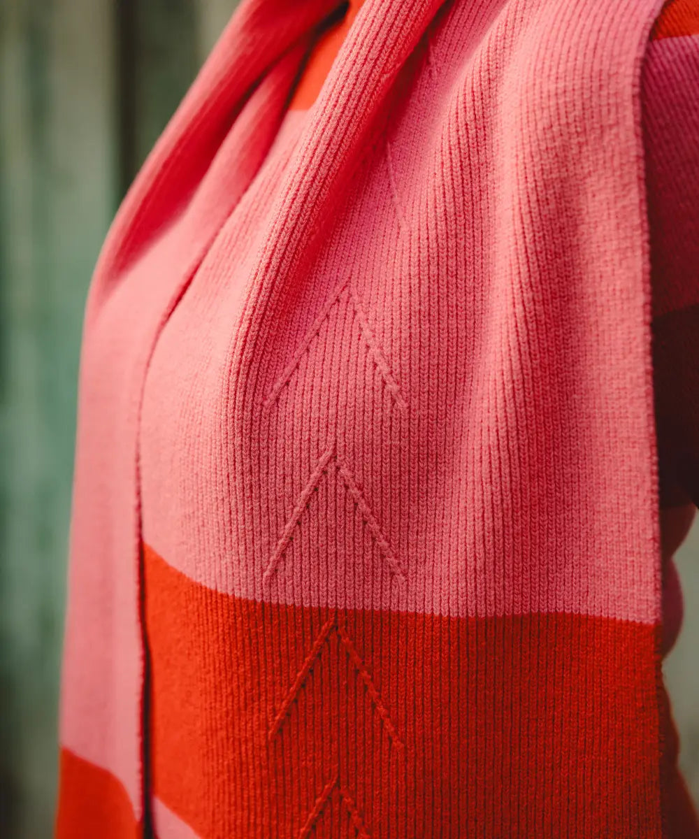 Colourblock Scarf - Opal Lilly Pilly