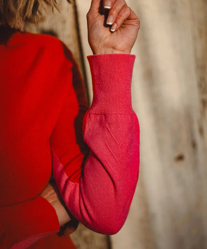 VB Signature Turtleneck - Opal Lilly Pilly